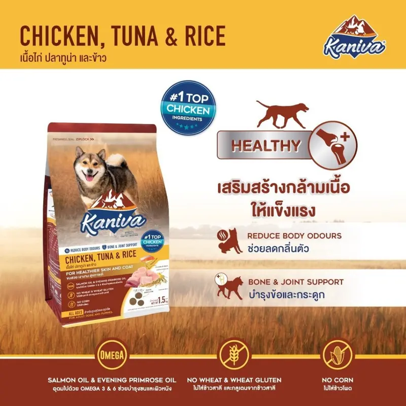Kaniva คานิว่า​ อาหารเม็ดสำหรับสุนัข ตัวแน่น… - ภาพที่ 6