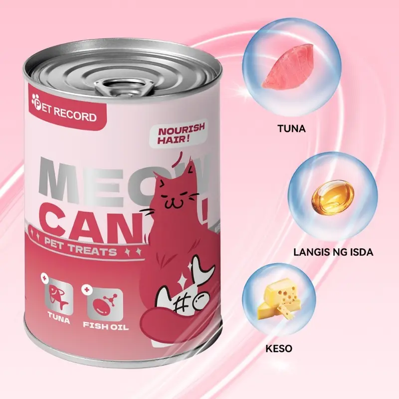 มิกซ์ 10 กระป๋อง450g อาหารแมวกระป๋องความจุขนาดใหญ่… - ภาพที่ 4