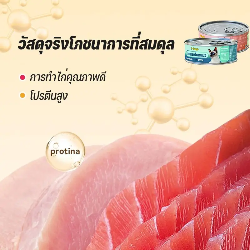 อาหารแมวเกรดพรีเมี่ยม อาหารแมวเปียก… - ภาพที่ 6