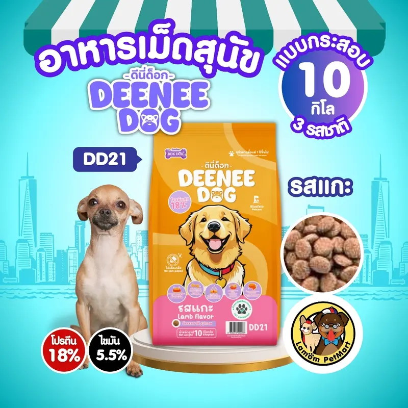 DEENEE DOG อาหารเม็ดสำหรับสุนัข โปรตีน… - ภาพที่ 4