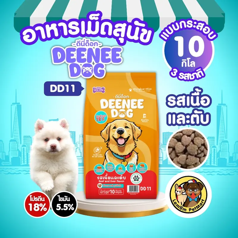 DEENEE DOG อาหารเม็ดสำหรับสุนัข โปรตีน… - ภาพที่ 5