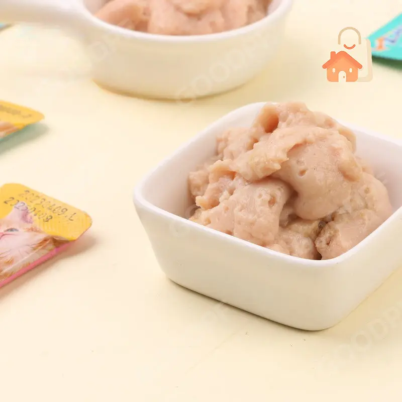 ขนมแมวเลีย 100 ชิ้น คละรส 3 รสชาติ ขนมแมวแบบหลอด Cat… - ภาพที่ 4