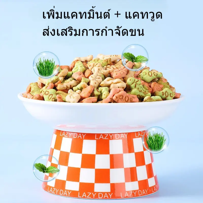1000gคุกกี้มิ้นท์แมว ขนมแมว ลูกแมวอ้วน… - ภาพที่ 3