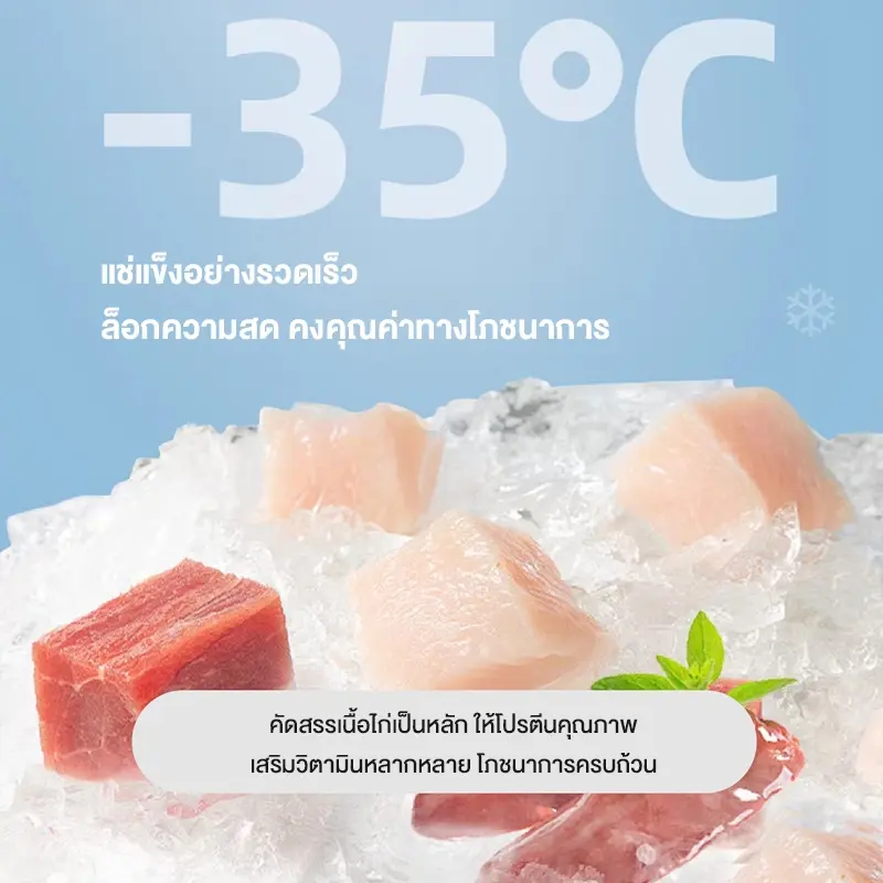 100g ขนมแมวฟรีซดราย อกไก่ผสมหญ้าแมว สูตรช่วยขับก้อนขน… - ภาพที่ 6