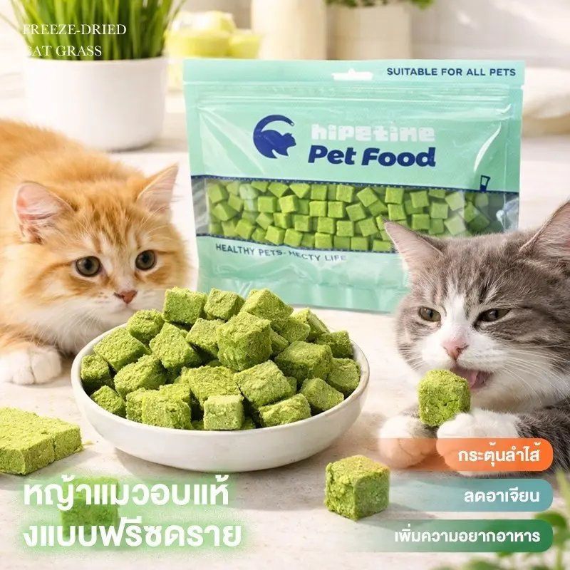 😺หญ้าแมวฟรีซดราย 100g ช่วยขับก้อนขน บำรุงระบบย่อย… 😺หญ้าแมวฟรีซดราย 100g ช่วยขับก้อนขน บำรุงระบบย่อย…