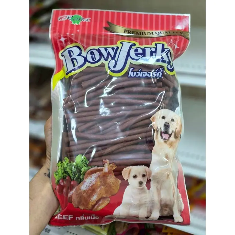 1141 Bow Jerky / ขนมสุนัข ขนมหมา โบว์เจอร์กี้ รสเนื้อ… - ภาพที่ 3