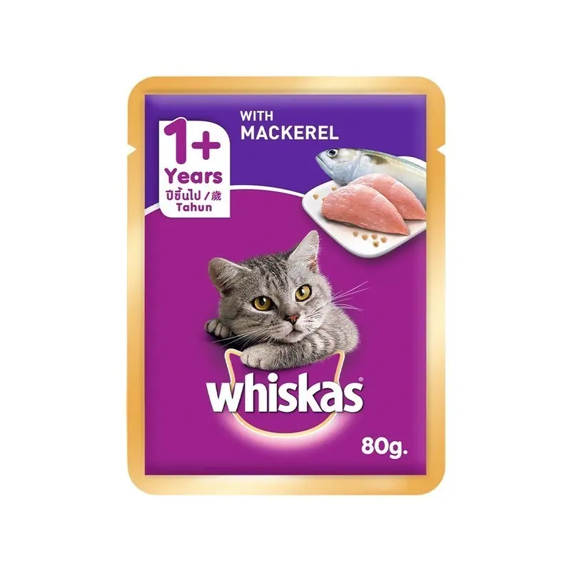 WHISKAS วิสกัส อาหารเปียกแมว แมวโต ลูกแมว… - ภาพที่ 4