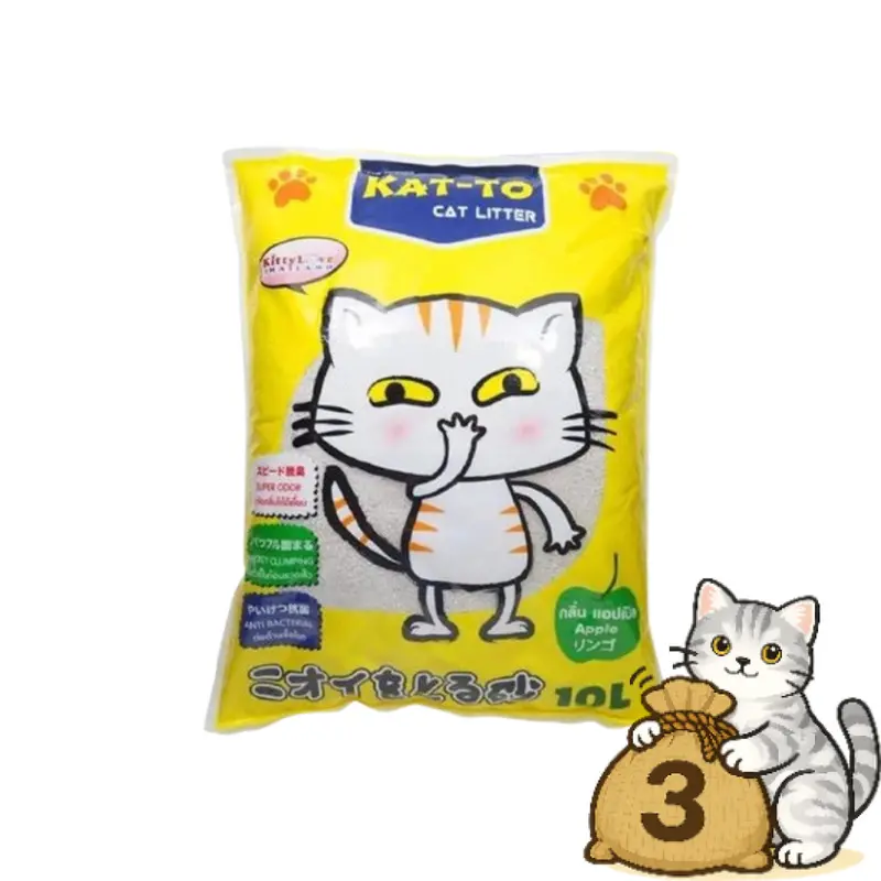 KAT-TO แคทโตะ ทรายแมวเบนโทไนต์… - ภาพที่ 3