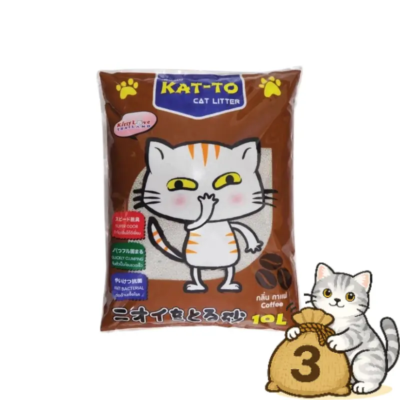 KAT-TO แคทโตะ ทรายแมวเบนโทไนต์… - ภาพที่ 6