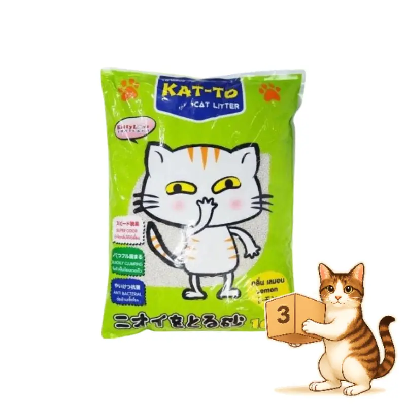 KAT-TO แคทโตะ ทรายแมวเบนโทไนต์… - ภาพที่ 5