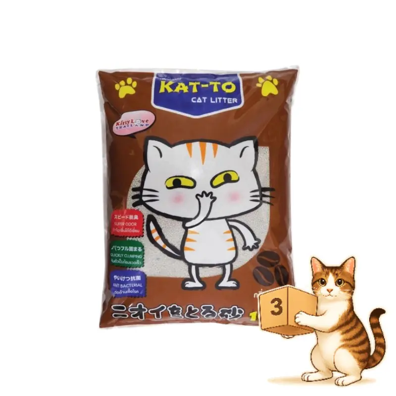KAT-TO แคทโตะ ทรายแมวเบนโทไนต์… - ภาพที่ 6