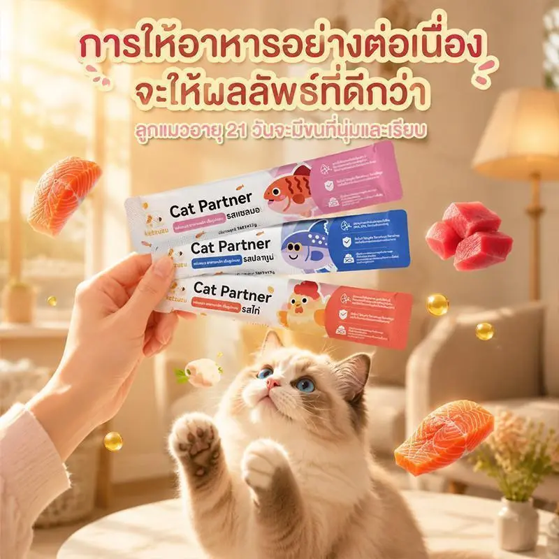Ketzuzu ขนมแมวเลีย ทอรีนสูง… - ภาพที่ 6