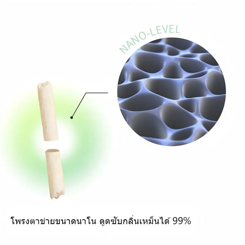 ทรายเต้าหู้ออร์แกนิค ผลิตจากกากถั่วเหลืองธรรมชาติ… - ภาพที่ 5