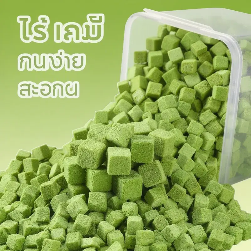 ขนมแมว ฟรีซดราย อกไก่ ต้นอ่อนข้าวสาลี หญ้าแมว… - ภาพที่ 4