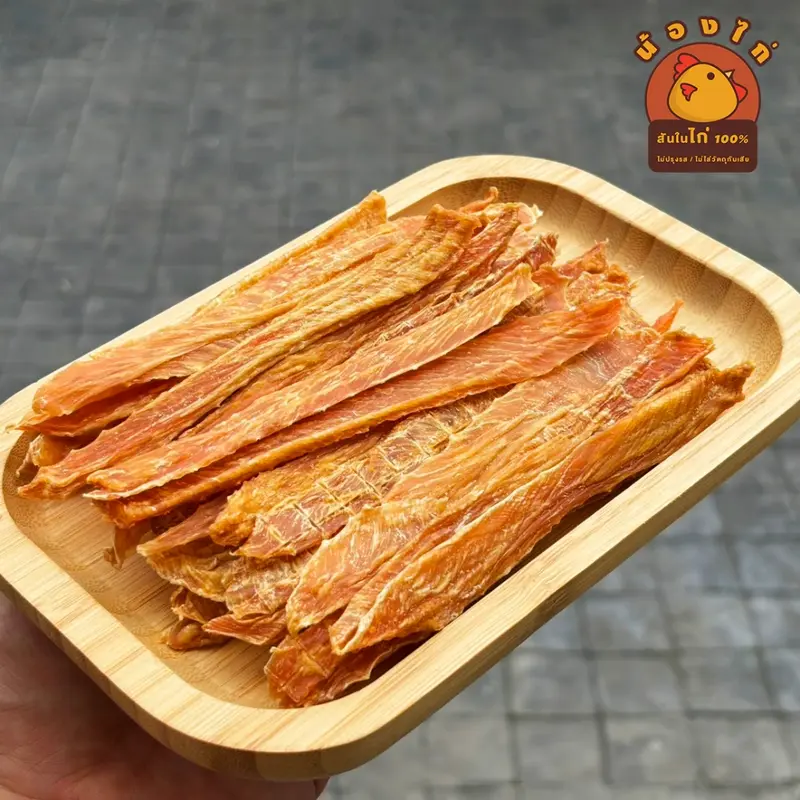ไก่อบแห้ง ขนมสุนัข ขนมแมว (สติ๊ก) ขนาด 500 กรัม By…