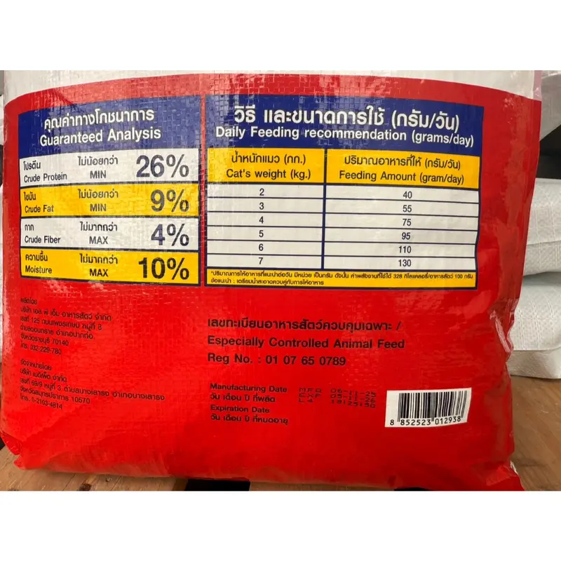 Pet8 เพทเอท อิ่มจัง สูตรโปรตีน 26%… - ภาพที่ 5