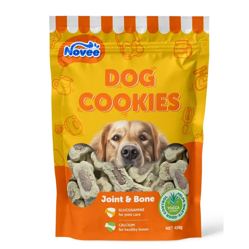 9197 NOVEE DOG COOKIES/ สำหรับสุนัข ขนาด 450 กรัม … - ภาพที่ 3