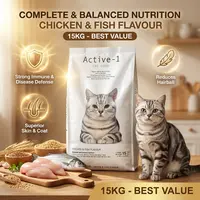 อาหารแมว Active-1 เกรดพรีเมี่ยมขนาด 14-15 กก.… - ภาพที่ 4
