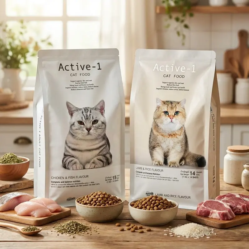 อาหารแมว Active-1 เกรดพรีเมี่ยมขนาด 14-15 กก.…