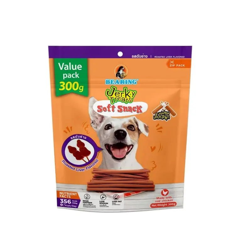 BEARING ขนมสุนัขขนมหมา เนื้อไก่อัดแท่ง Jerky Treats… - ภาพที่ 6