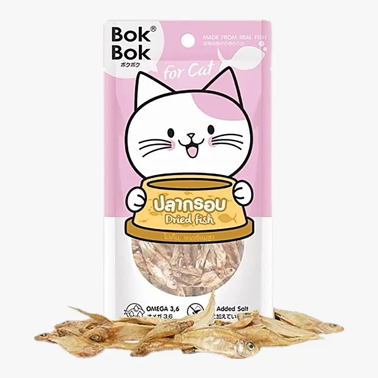 ขนมแมว Bok Bok ปลากรอบ 25 กรัม สำหรับน้องแมว - ภาพที่ 5