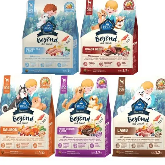 Buzz Beyond อาหารสุนัขขนาด 1 Kg-1.2kgเกรด Premium…