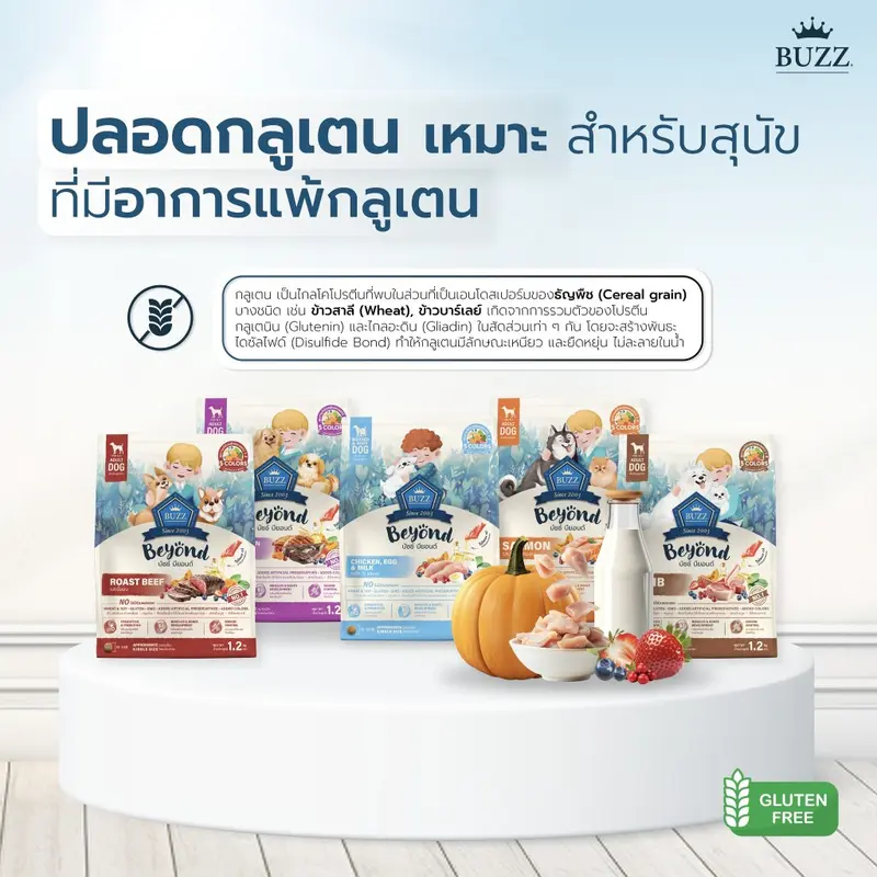 Buzz Beyond Dog อาหารสุนัข เกรดพรีเมี่ยม กลูเตนฟรี… - ภาพที่ 3