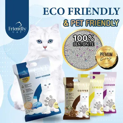 1 แถม 1 ทรายแมว Friendly Cat ขนาด 10 ลิตร… - ภาพที่ 3