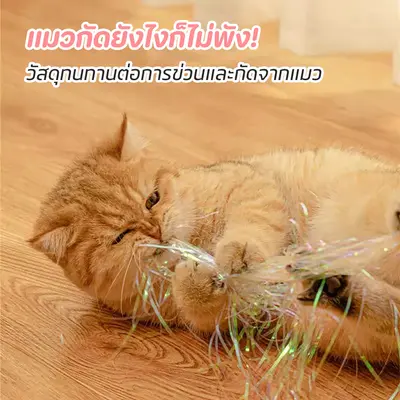 Cat Teaser ไม้ล่อแมว คฑานางฟ้า ไม้ตกแมวเจ้าหญิง… - ภาพที่ 6