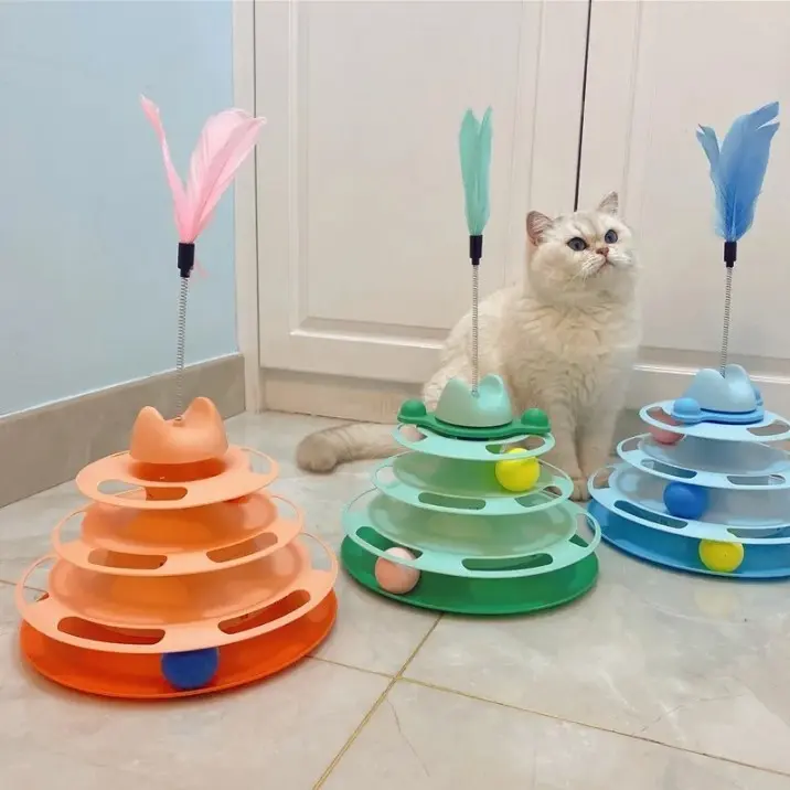 ❤️รางบอลแมว catnip ไม้ตกแมว ลูกบอลแมว รางบอลcatnip…
