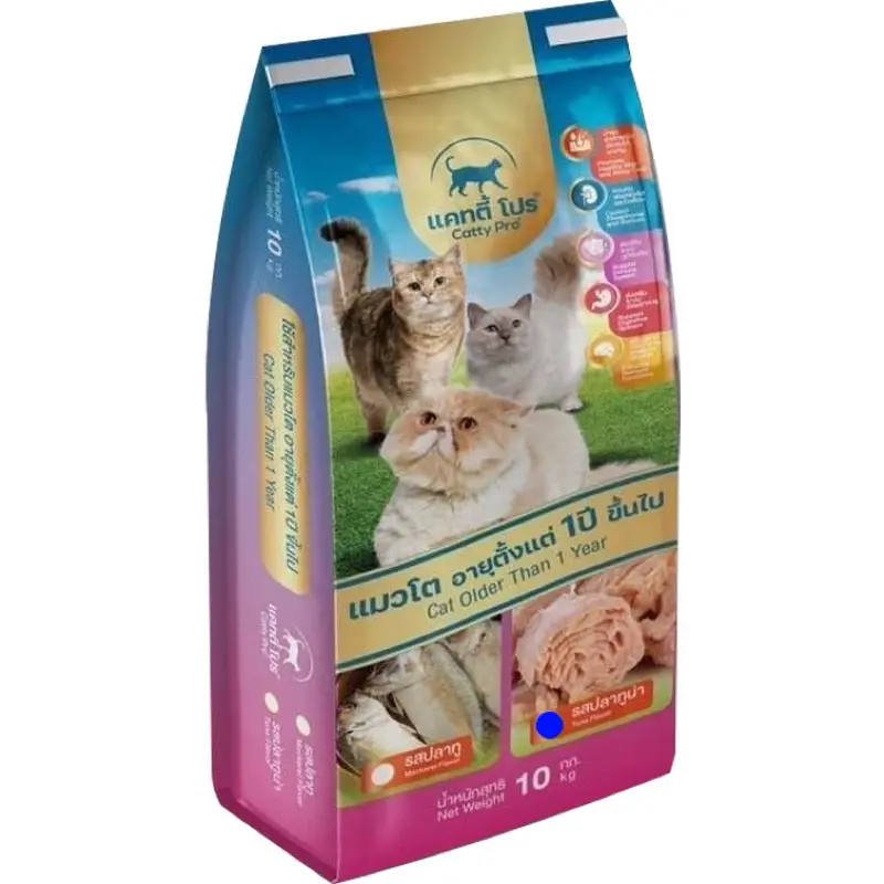 อาหารแมว Catty Pro 10 กก. โปรตีนสูง บำรุงขนและผิวหนัง - ภาพที่ 6