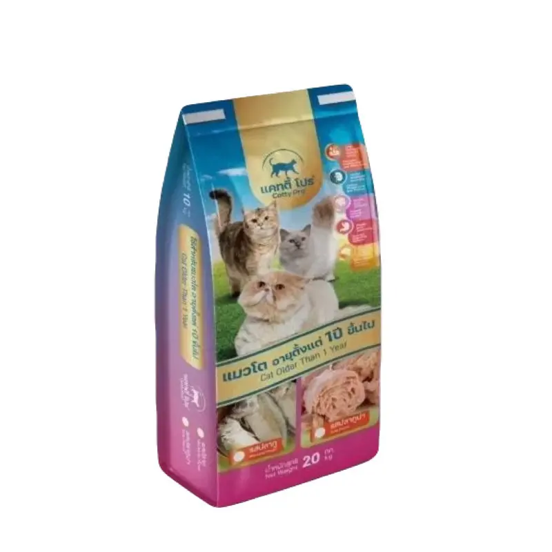 อาหารแมว Catty Pro 10 กก. โปรตีนสูง บำรุงขนและผิวหนัง