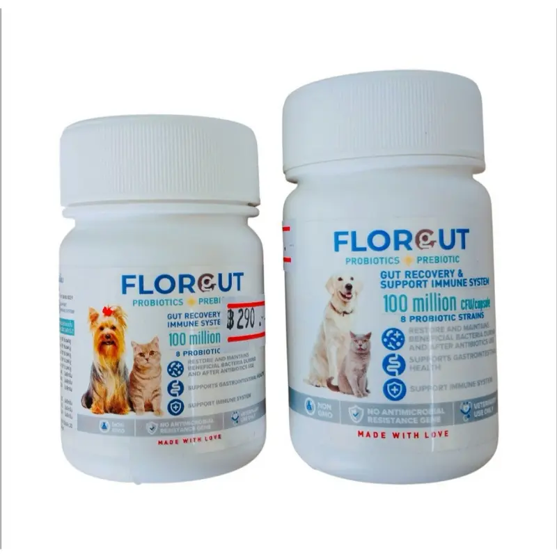 Florgut อาหารเสริมพรีไบโอติกและโพรไบโอติก…