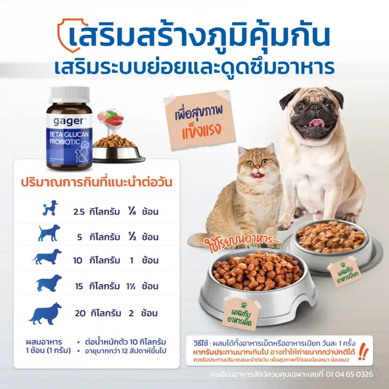 Gager วิตามินหมา วิตามินแมว… - ภาพที่ 5