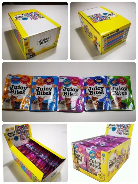 INABA Juicy Bites Mini Cat Snackอินาบะ ขนมแมวจุ้ยซี่… - ภาพที่ 3