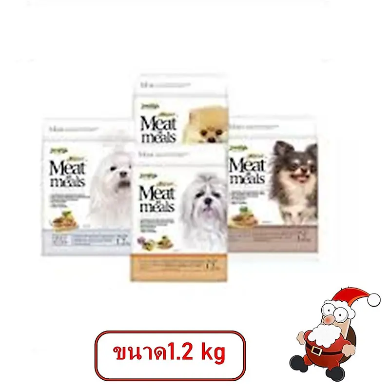 Jerhigh อาหารสุนัขเม็ดนิ่ม Meat as meals 1.2 Kg Jerhigh อาหารสุนัขเม็ดนิ่ม Meat as meals 1.2 Kg
