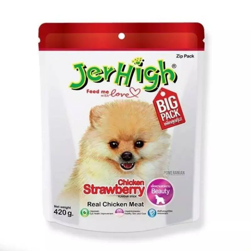 JerHigh Stick 400g 1ซอง ขนมสุนัขเจอร์ไฮ - ภาพที่ 4