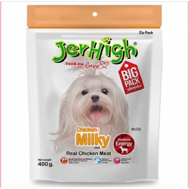 Jurhigh เจอร์ไฮ ขนาด 400 กรัม ขนมสุนัข jurhigh stick - ภาพที่ 3