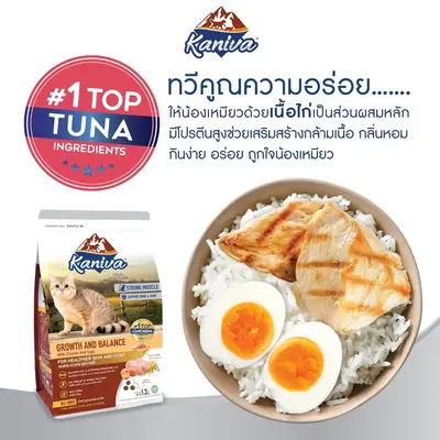Kaniva อาหารแมวคานิว่า สูตรโฮลิสติก-เกรนฟรี… - ภาพที่ 6