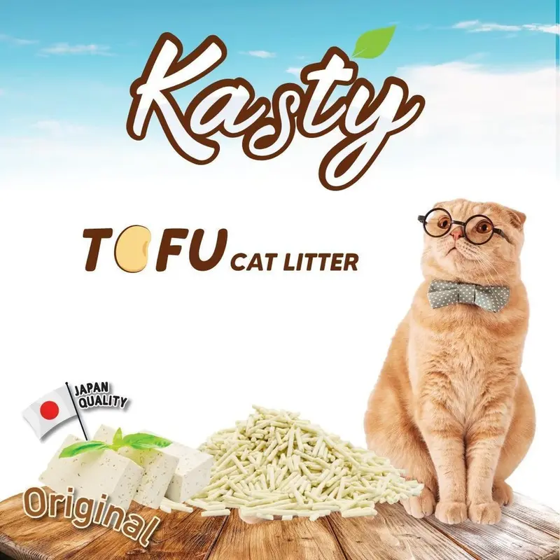 Kasty แคสตี้ 20L ทรายแมวเต้าหู้ เก็บกลิ่นดี…