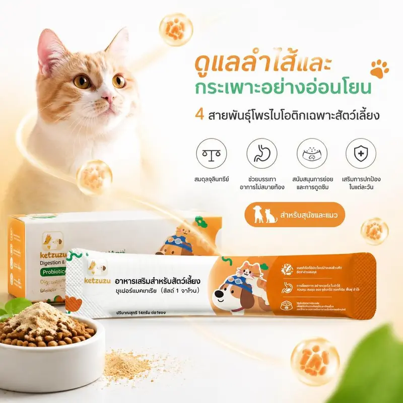 Ketzuzu 12/24 แพ็ค อาหารเสริมแมว อาหารเสริมแมวให้อ้วน… Ketzuzu 12/24 แพ็ค อาหารเสริมแมว อาหารเสริมแมวให้อ้วน…