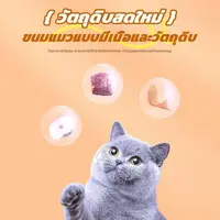 Ketzuzu 365 ซองสุดคุ้ม ขนมแมวเลีย โปรตีนสูง… - ภาพที่ 4