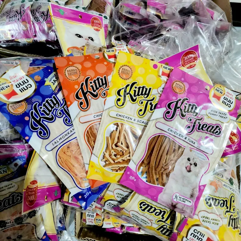 ขนมแมว Kitty Treats ขนมสำหรับน้องแมวทุกสายพันธุ์…