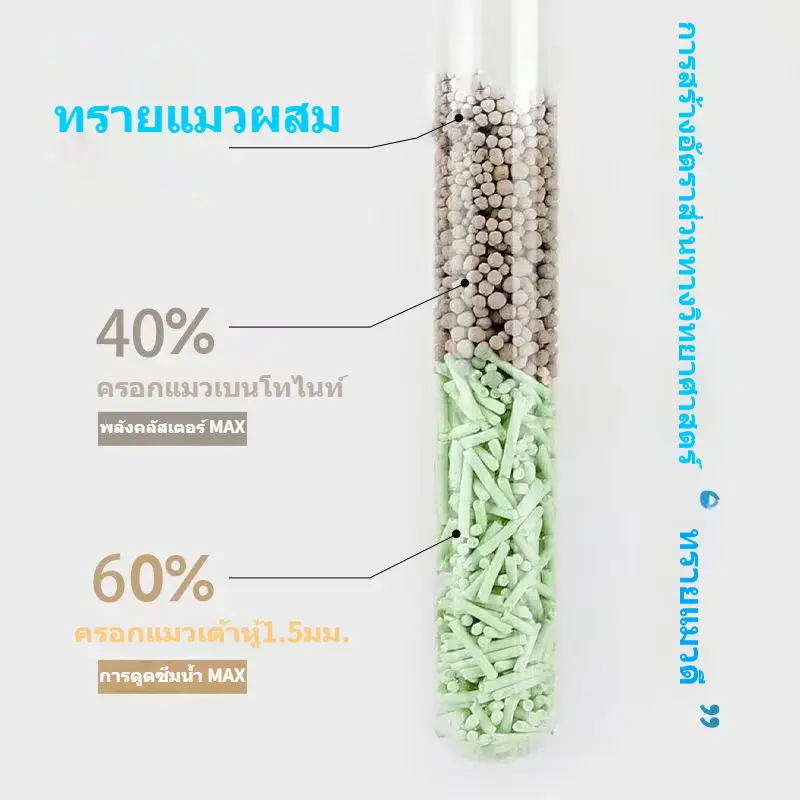 LEEGO ทรายแมวเต้าหู้ 6L/2กิโล ทรายแมว สินค้าคุณภาพ… - ภาพที่ 5