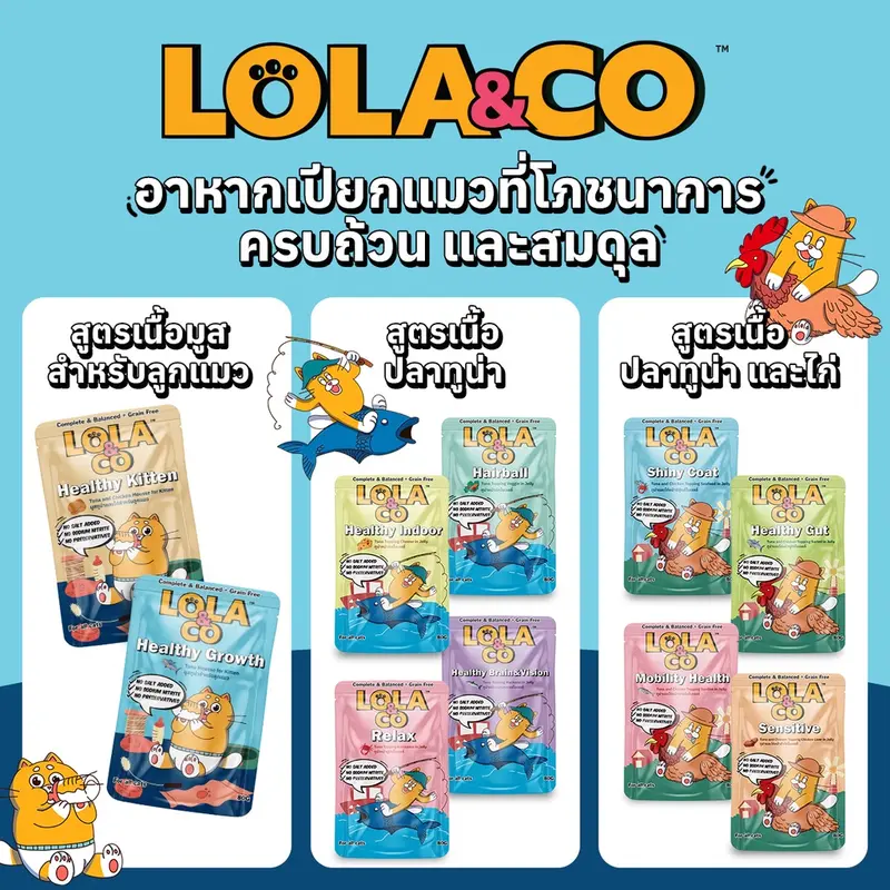 Lola&Co อาหารเปียกแมว สูตร Complete &… - ภาพที่ 3