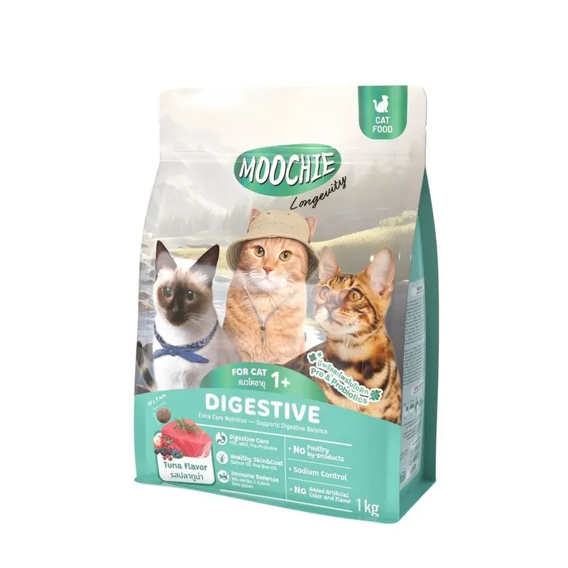 Moochie มูชี่ อาหารเม็ดแมว โซเดียมต่ำ มีพรีไบโอติก… - ภาพที่ 3