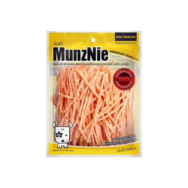 MunzNie ขนมสุนัขมันซ์นี่ ปลาเส้น สำหรับสุนัข-แมว… - ภาพที่ 4
