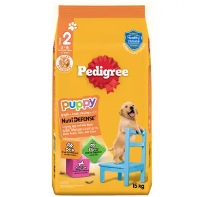 Pedigree เพดดิกรี ลูกสุนัข ไก่ไข่ และนม 15 kg - ภาพที่ 4