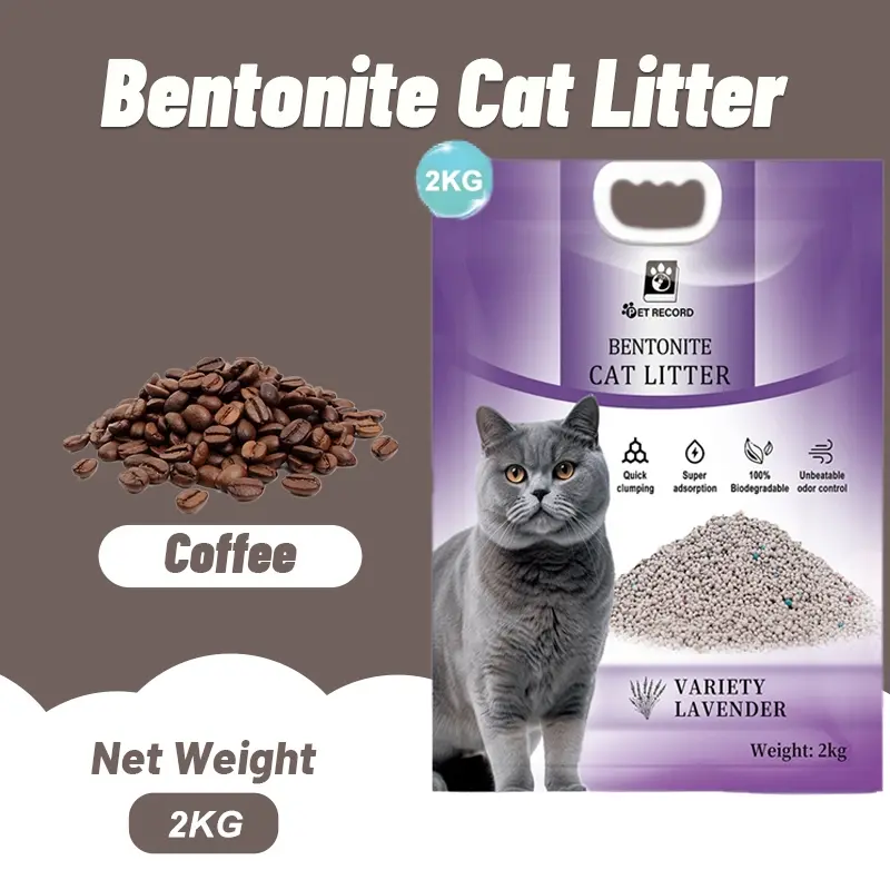 PET RECORD ทรายแมว 2KG 6L มีประสิทธิภาพในการดับกลิ่น - ภาพที่ 3