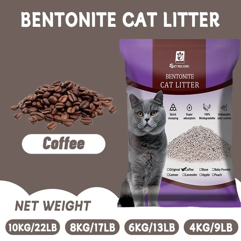 PET RECORD ทรายแมว 2KG 6L มีประสิทธิภาพในการดับกลิ่น - ภาพที่ 4